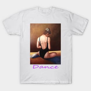 Dancer woman girl sitting T-Shirt